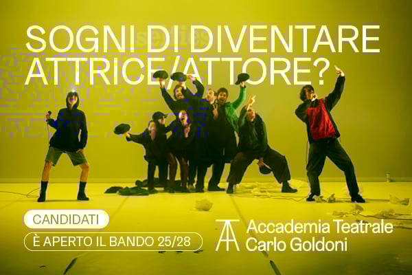 Vuoi diventare attore o attrice? Iscriviti all'Accademia Teatrale Carlo Goldoni! (Clone)